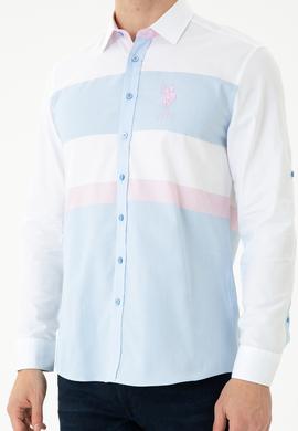 Erkek Mavi Uzun Kollu Gömlek - 50264085010