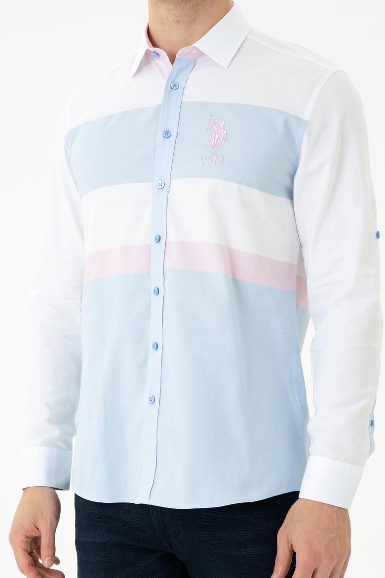 Erkek Mavi Uzun Kollu Gömlek - 50264085010