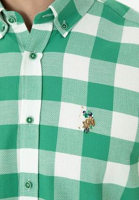 Erkek Yeşil Uzun Kollu Gömlek - 50264270010