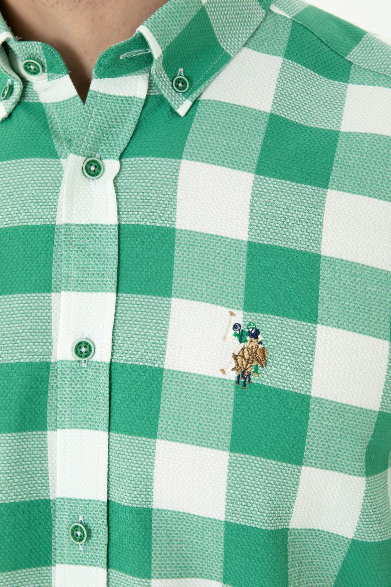 Erkek Yeşil Uzun Kollu Gömlek - 50264270010