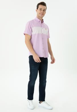 Erkek Manolya Kısa Kollu Gömlek - 50263575028