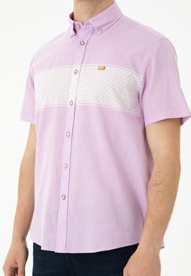 Erkek Manolya Kısa Kollu Gömlek - 50263575028