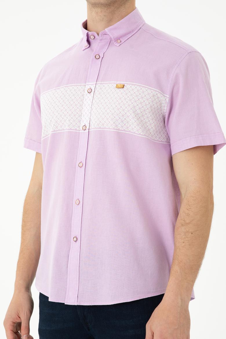 Erkek Manolya Kısa Kollu Gömlek - 50263575028