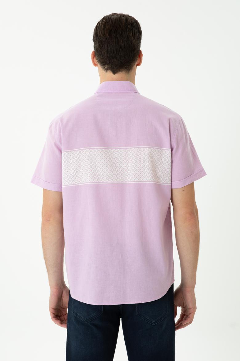 Erkek Manolya Kısa Kollu Gömlek - 50263575028