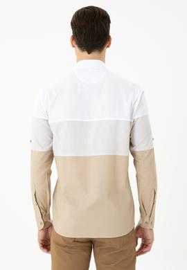 Erkek Camel Uzun Kollu Gömlek - 50264102012