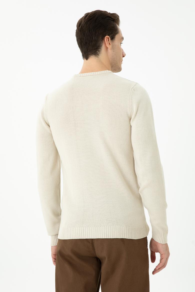 Erkek Taş Kazak - 50272105019