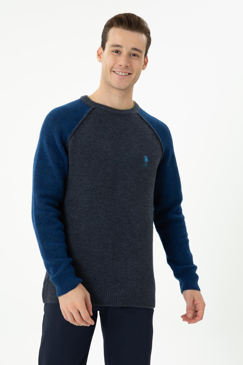 Erkek Lacivert Kazak - 50271049024