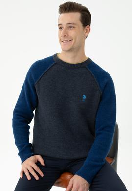 Erkek Lacivert Kazak - 50271049024