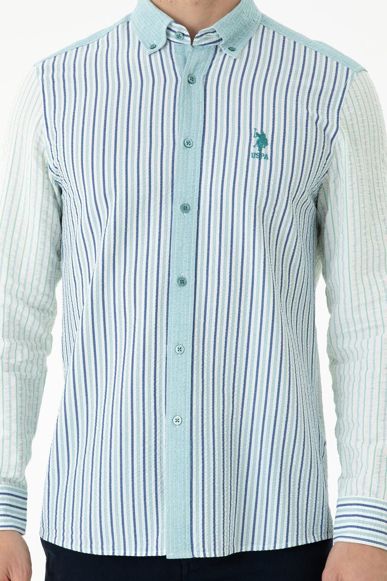 Erkek Mint Uzun Kollu Gömlek - 50272406015