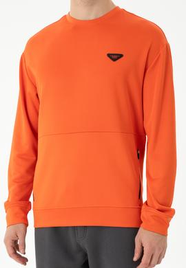 Erkek Turuncu Sweatshirt - 50277949059
