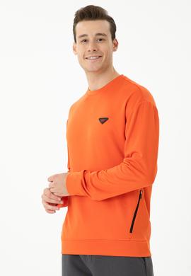 Erkek Turuncu Sweatshirt - 50277949059