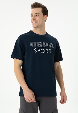 Erkek Lacivert Comfort Bisiklet Yaka Tişört - 50270729001