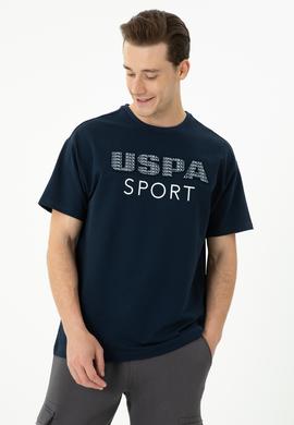 Erkek Lacivert Comfort Bisiklet Yaka Tişört - 50270729001