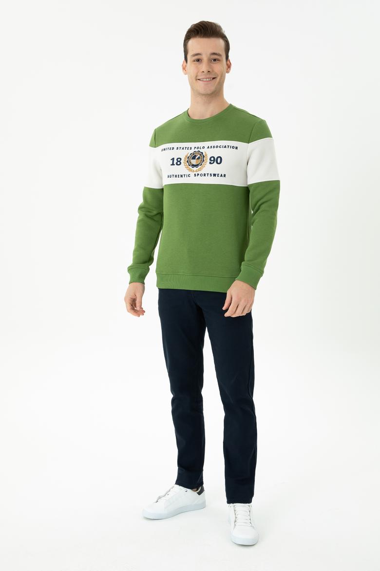 Erkek Yeşil Sweatshirt - 50270792031
