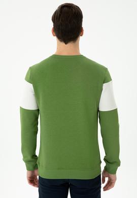 Erkek Yeşil Sweatshirt - 50270792031