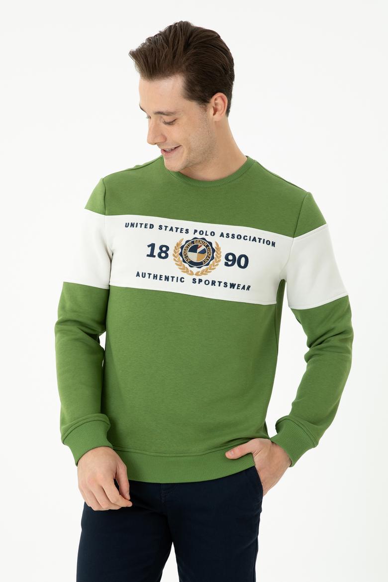 Erkek Yeşil Sweatshirt - 50270792031