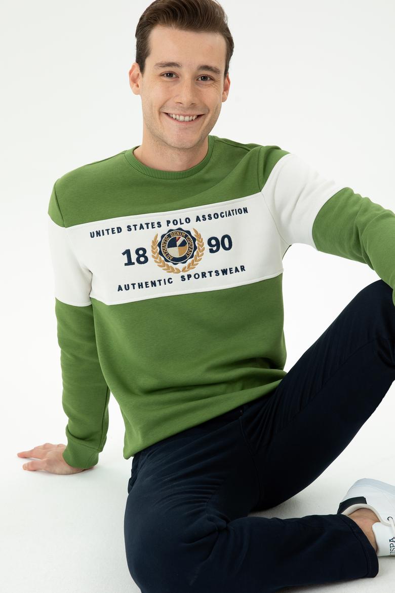 Erkek Yeşil Sweatshirt