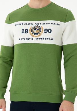 Erkek Yeşil Sweatshirt - 50270792031