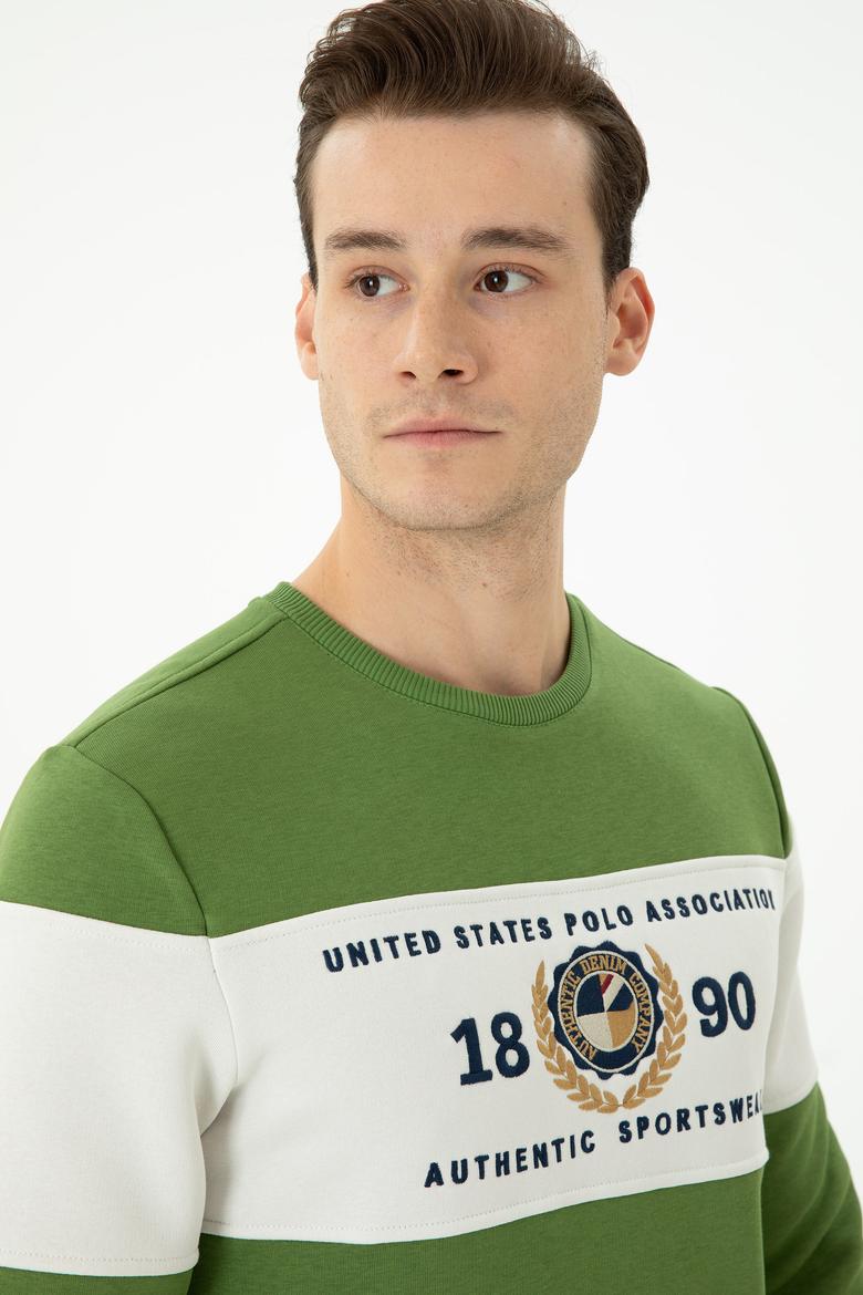 Erkek Yeşil Sweatshirt - 50270792031