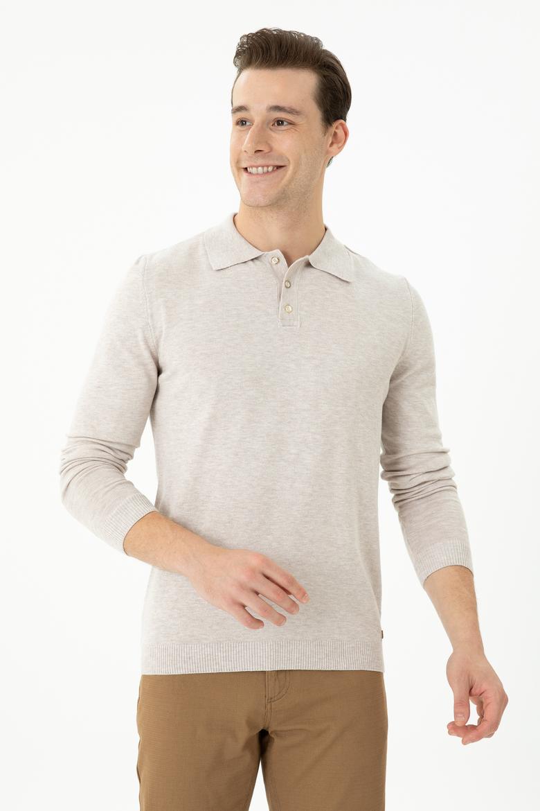 Erkek Taş Melanj Kazak - 50271041043