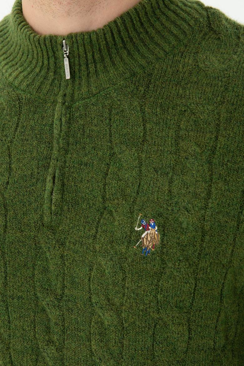 Erkek Yeşil Kazak - 50270972037