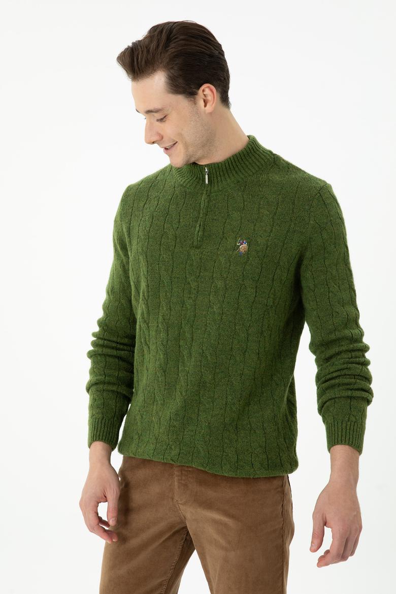 Erkek Yeşil Kazak - 50270972037