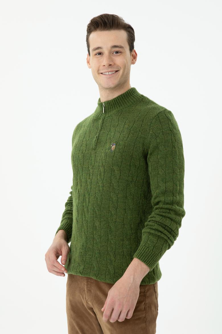 Erkek Yeşil Kazak - 50270972037