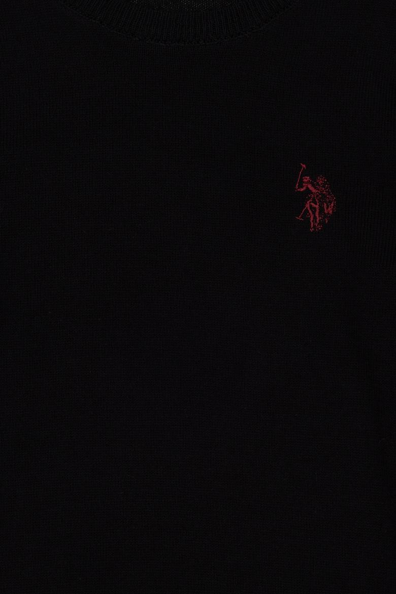 Erkek Çocuk Siyah Basic Kazak - 50275846012