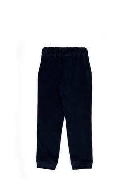 Kız Çocuk Lacivert Taş Detaylı Kadife Eşofman Altı - 50272437079