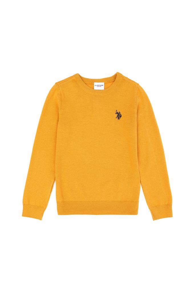 Erkek Çocuk Hardal Basic Kazak