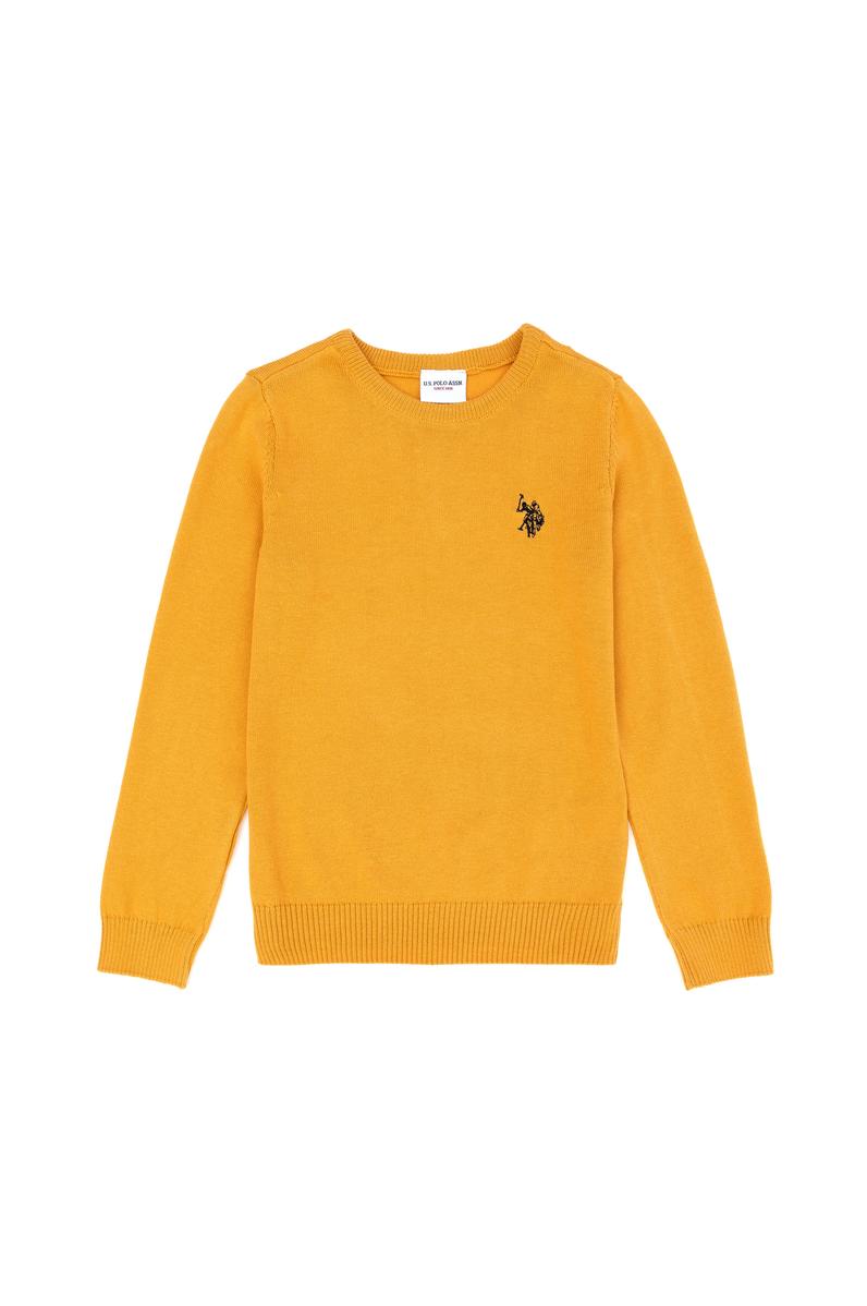 Erkek Çocuk Hardal Basic Kazak