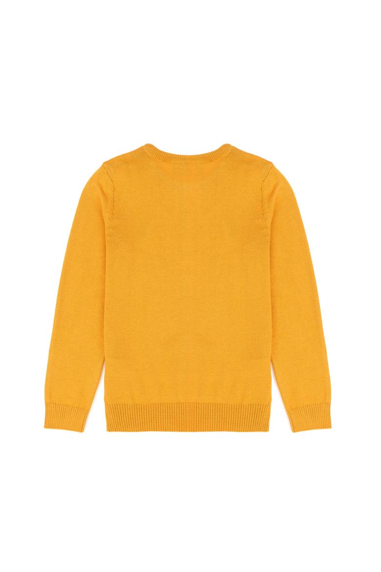 Erkek Çocuk Hardal Basic Kazak - 50275846040