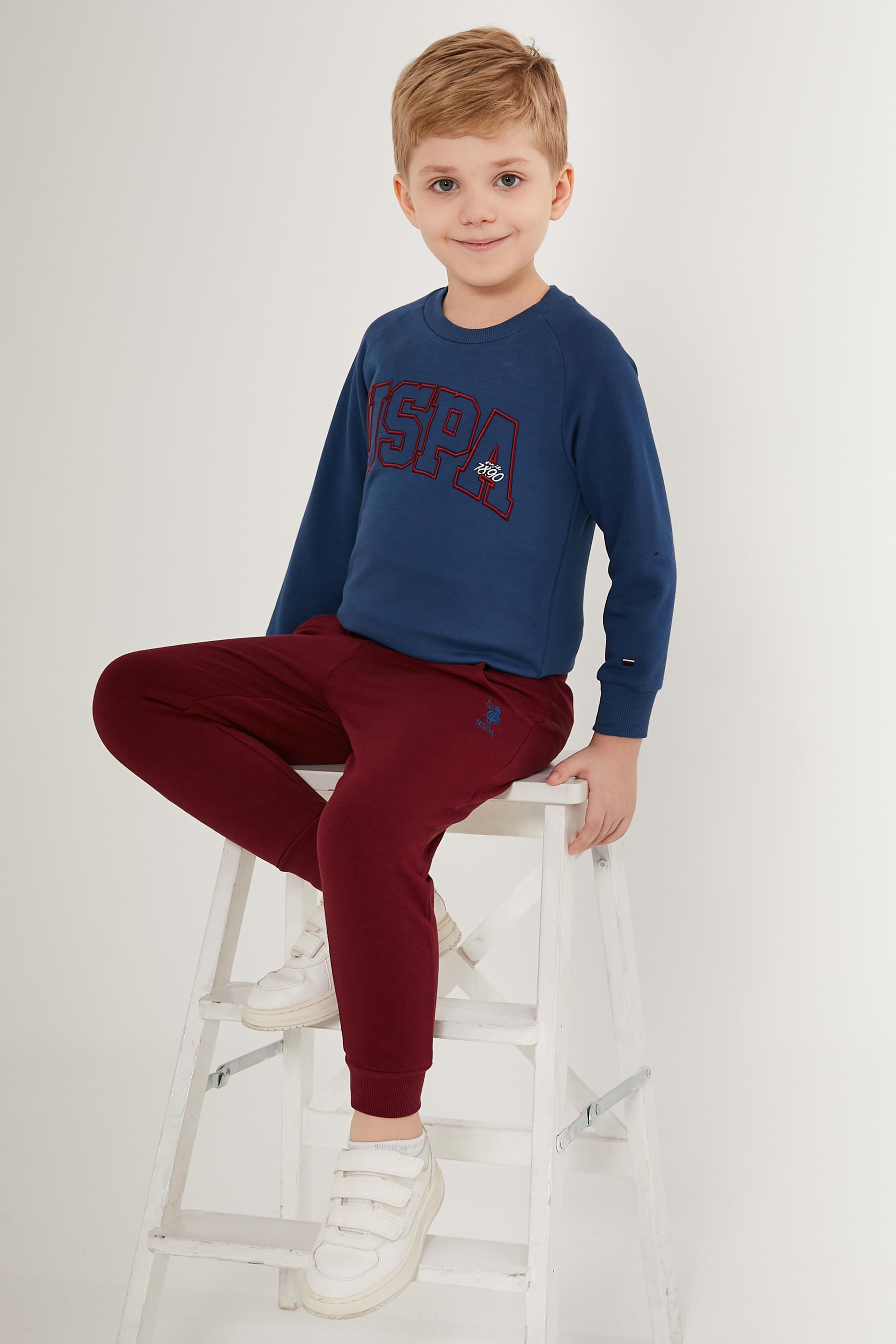 Erkek Çocuk İndigo Pijama Takımı