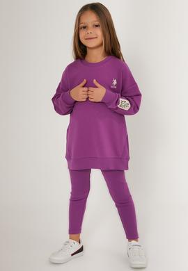 Kız Çocuk Violet Pijama Takımı - 50285861002