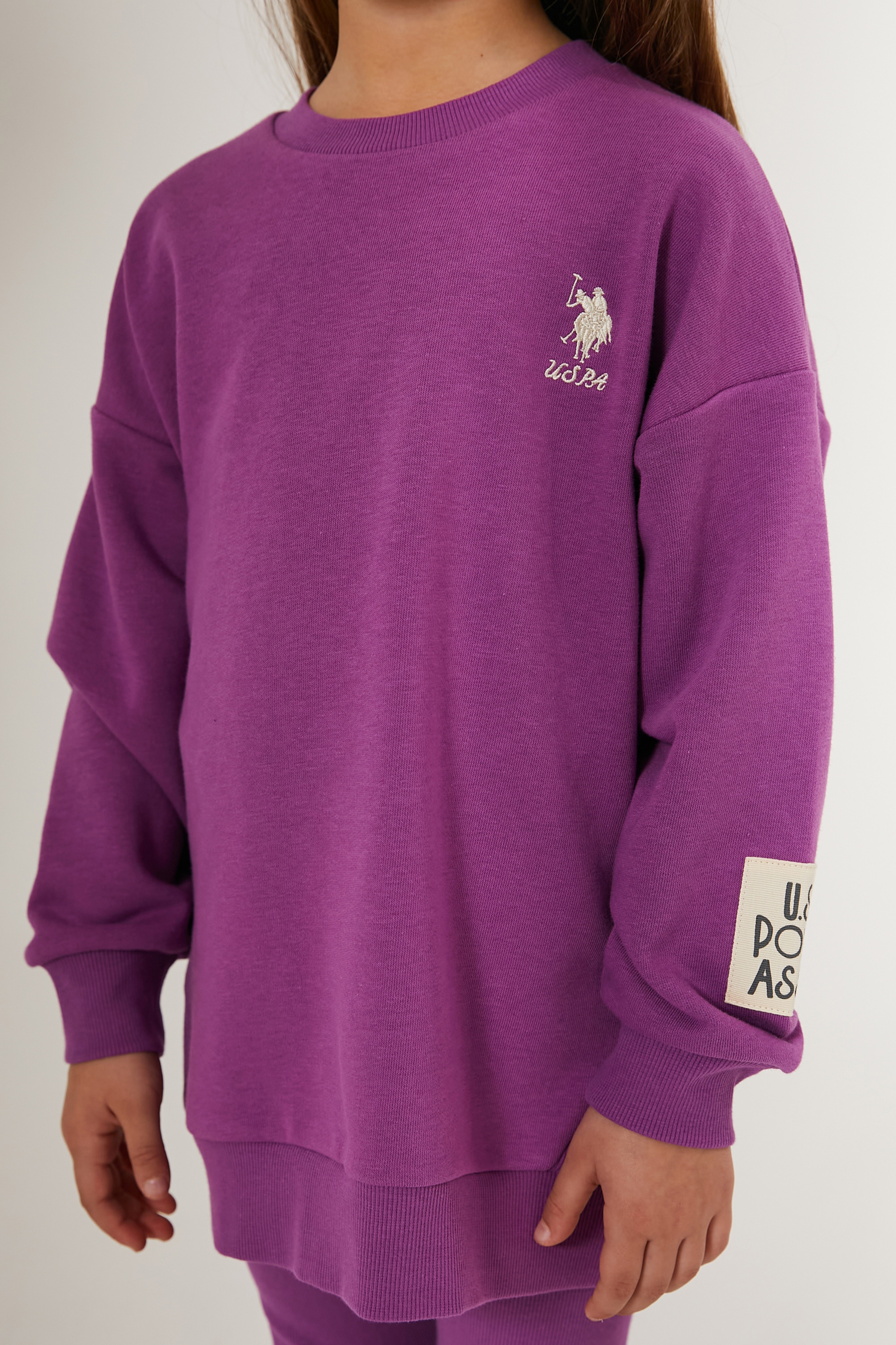 Kız Çocuk Violet Pijama Takımı - Image 5