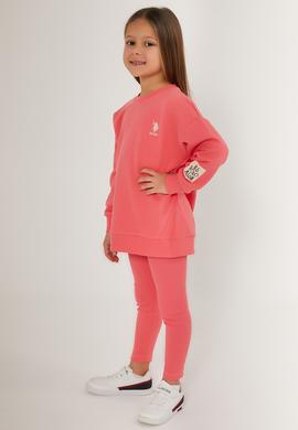 Kız Çocuk Neon Pembe Pijama Takımı - 50285861009