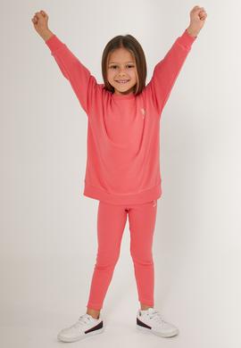 Kız Çocuk Neon Pembe Pijama Takımı - 50285861009