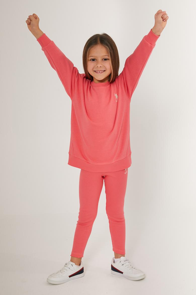 Kız Çocuk Neon Pembe Pijama Takımı - 50285861009
