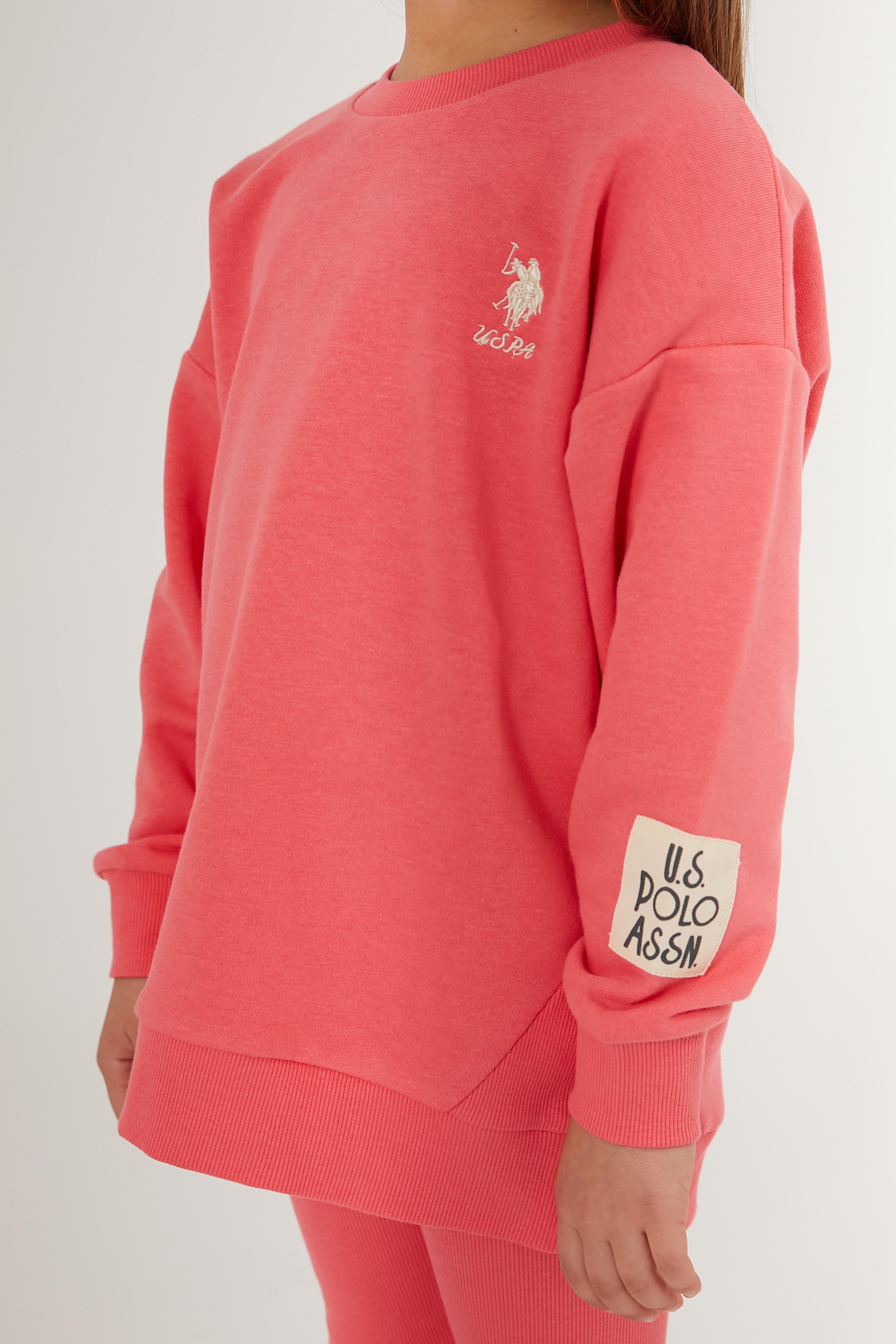 Kız Çocuk Neon Pembe Pijama Takımı - Image 5