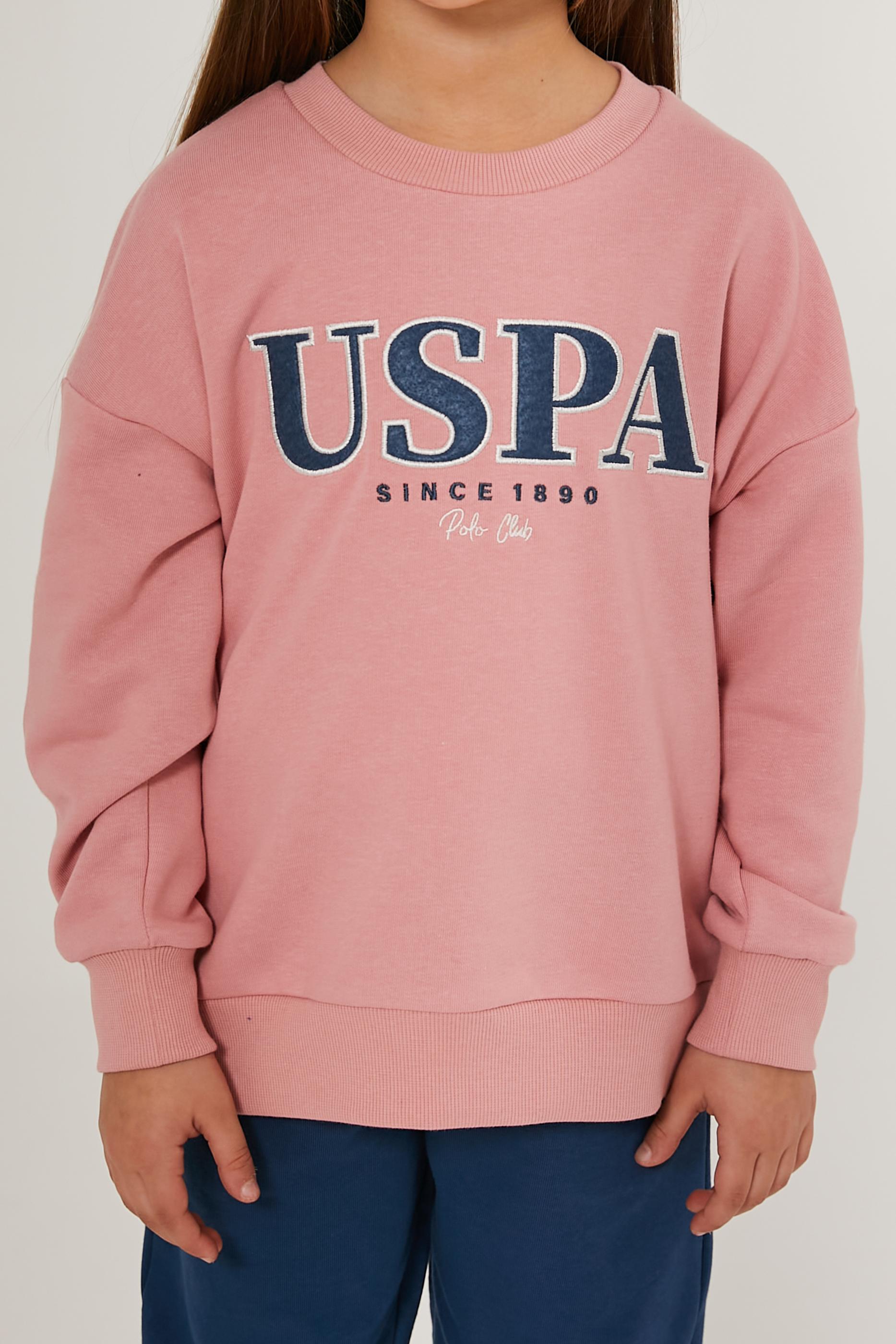 Kız Çocuk Toz Pembe Pijama Takımı