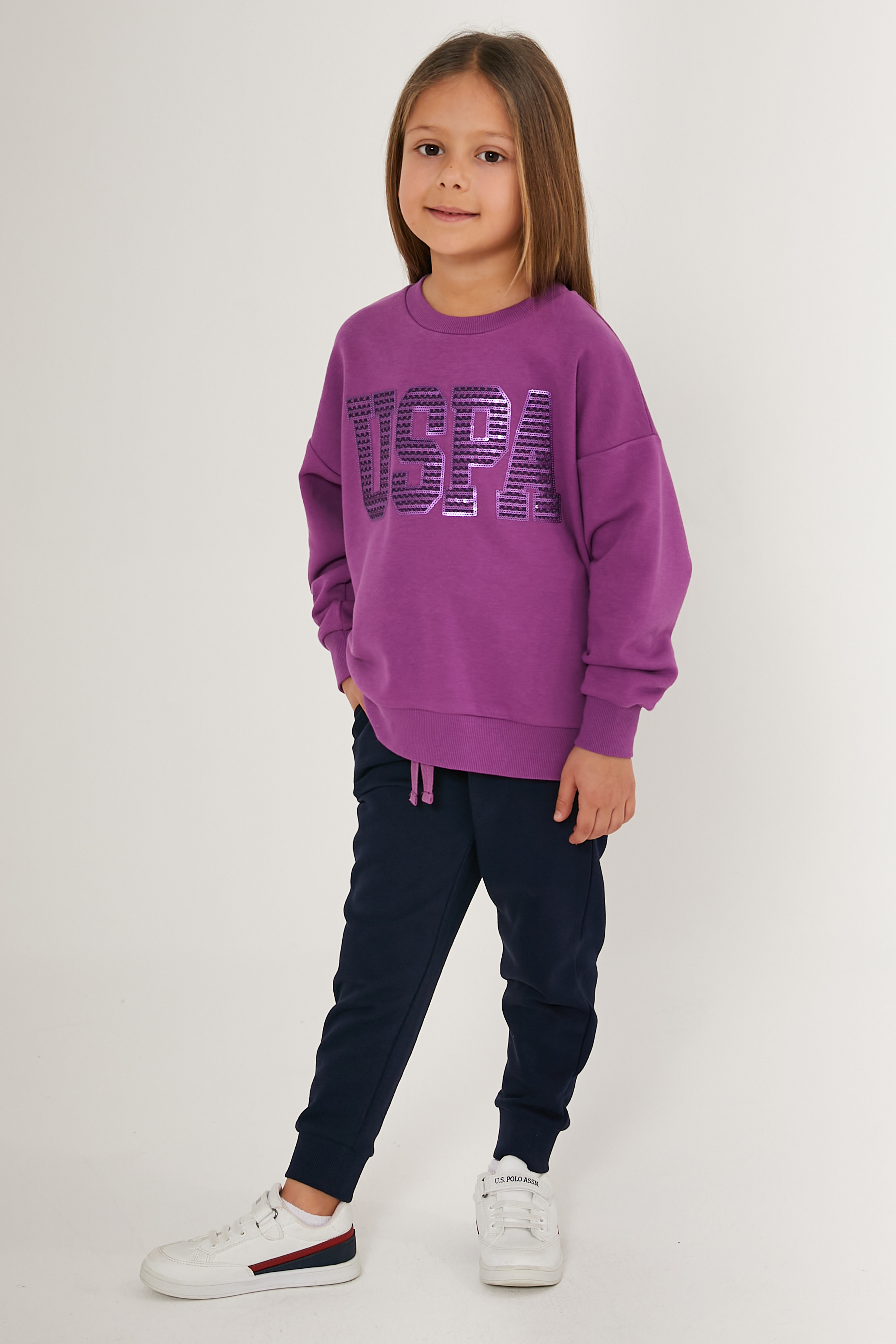 Kız Çocuk Violet Pijama Takımı - Image 2