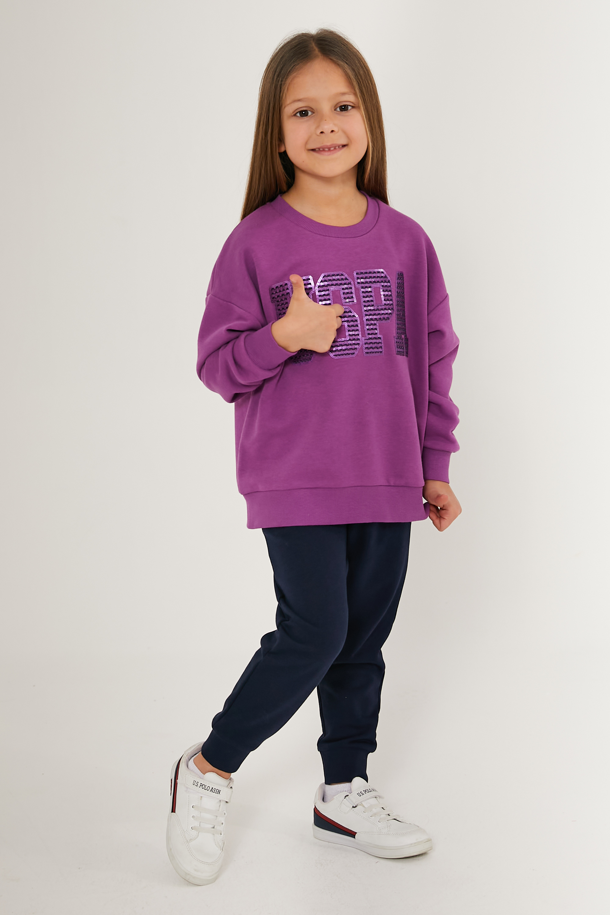 Kız Çocuk Violet Pijama Takımı