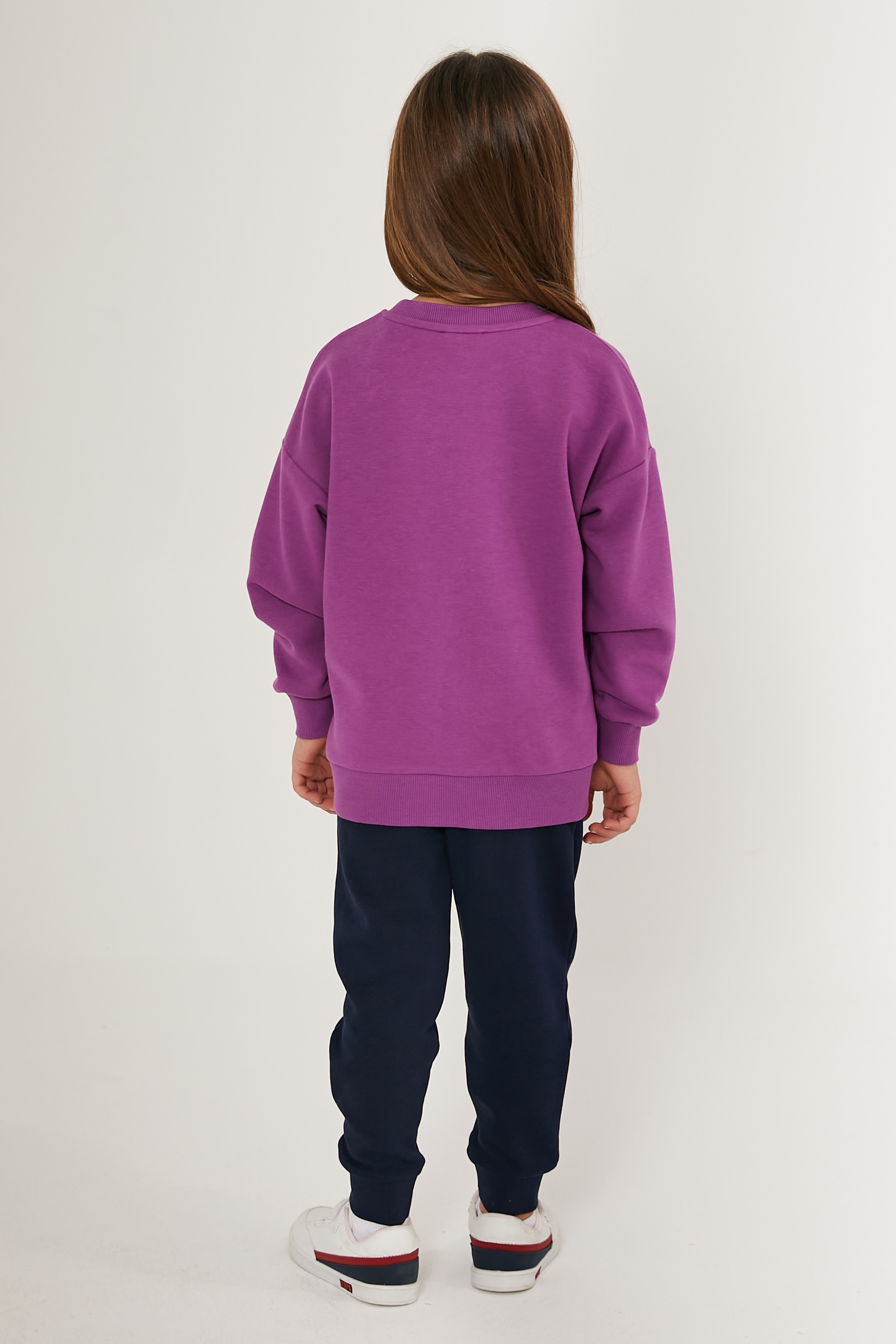 Kız Çocuk Violet Pijama Takımı - Image 4