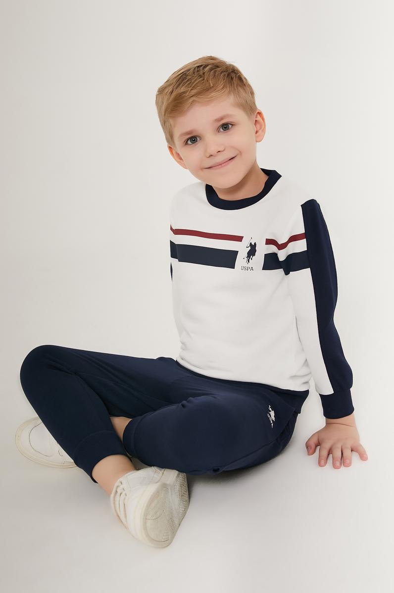 Erkek Çocuk Krem Pijama Takımı