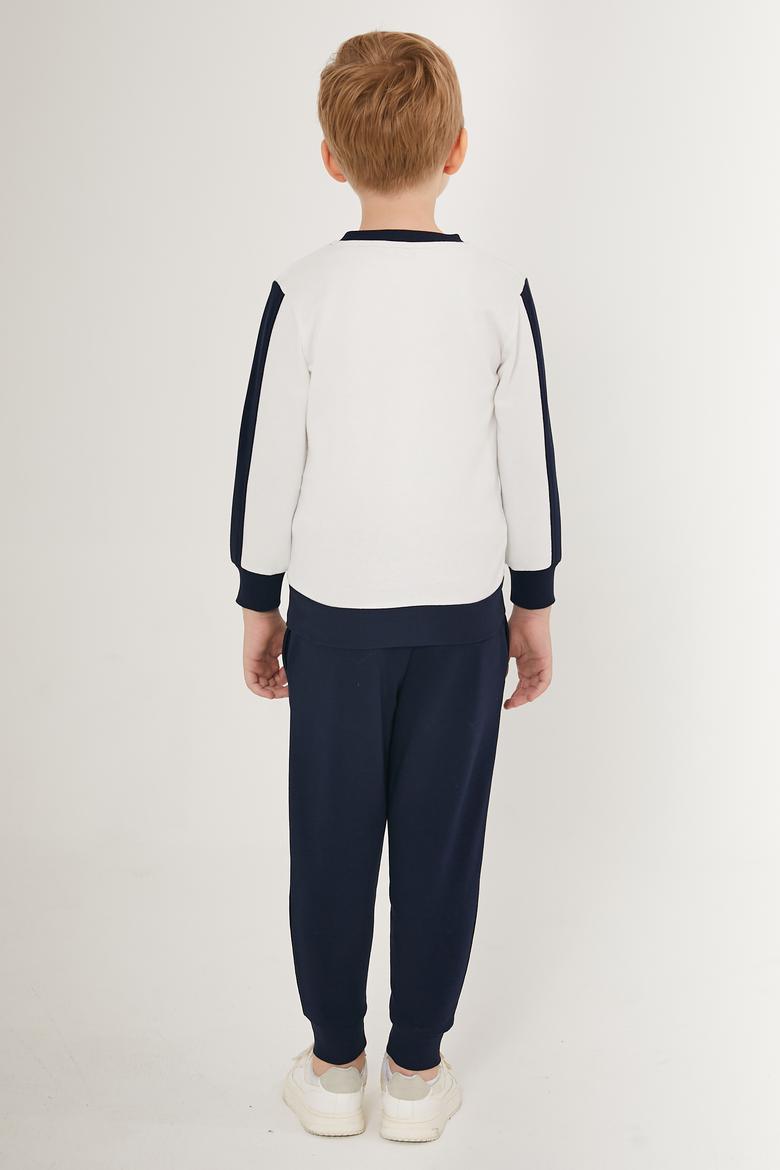 Erkek Çocuk Krem Pijama Takımı - 50285656002