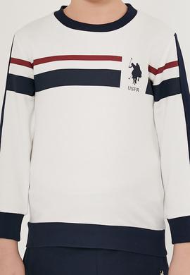 Erkek Çocuk Krem Pijama Takımı - 50285656002