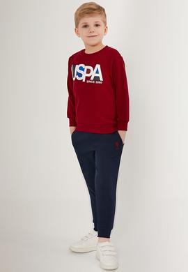 Erkek Çocuk Bordo Pijama Takımı - 50285648003