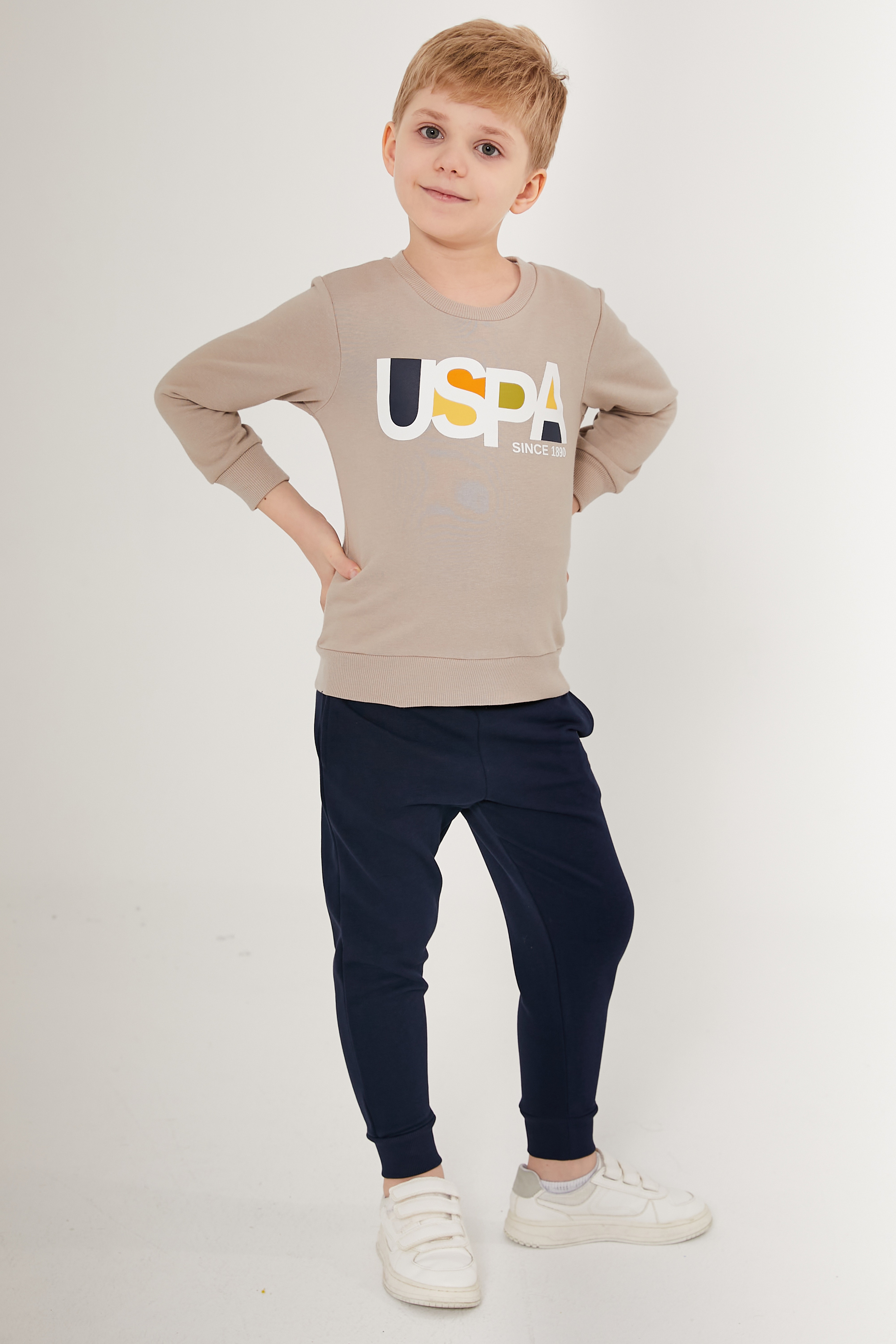 Erkek Çocuk Kum Pijama Takımı - Image 3