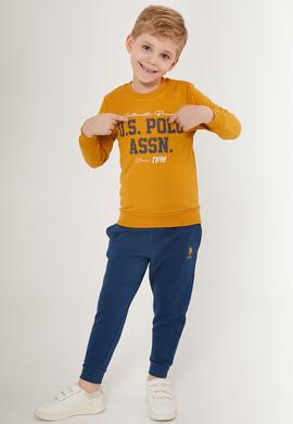 Erkek Çocuk Hardal Pijama Takımı - 50285653001