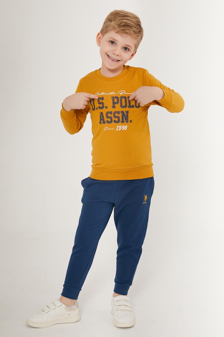 Erkek Çocuk Hardal Pijama Takımı - 50285653001